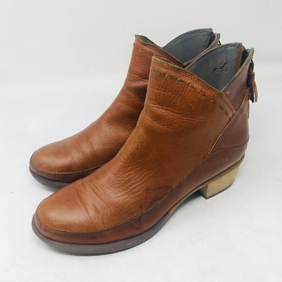 CHACO CATALUNA OCHRE Ankle Boot Size 8 - Picture 5 of 9